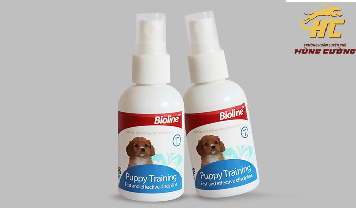 Thuốc xịt huấn luyện chó đi vệ sinh
